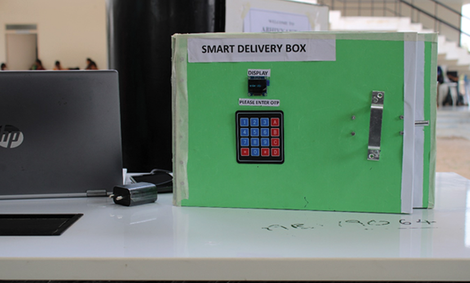 Smart Delivery Box, Center for Design, SR University, dru-recruiters